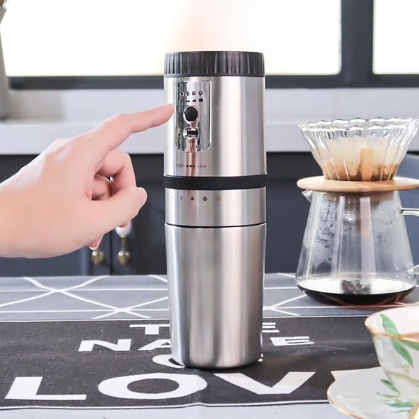 Portable Coffee Maker Multifunction Espresso Coffee Machine Electric Coffees Grinder USB Rechargeable