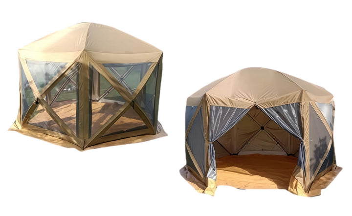 Camping Net Tent Big Family Tent Screen House Quick Open Garden Tent ...