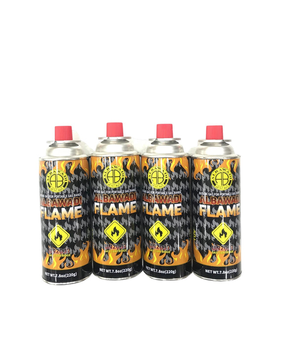 Gas Flame Cartridge Butane Gas for Camping Gas Stove 220G 4PCS