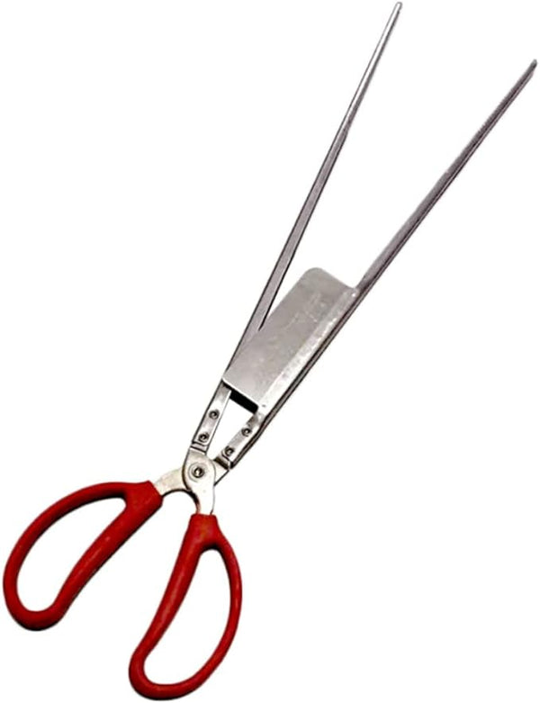 Camping BBQ Fire Pit Tongs Clip Scissor Fishing Clip Tools Kitchen Tongs For Cooking