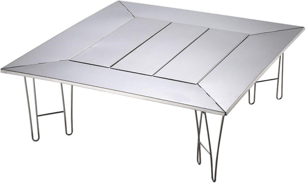 Camping Multi Fire Place Table, Hearth Table, Outdoor Table with Carry Bag