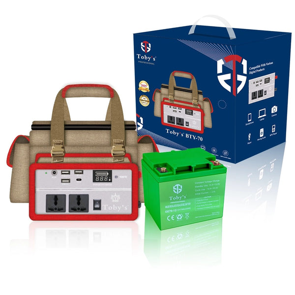 Camping Power Station 55000mAh Inverter 500W With Jump Starter Emergency Tools BYT70
