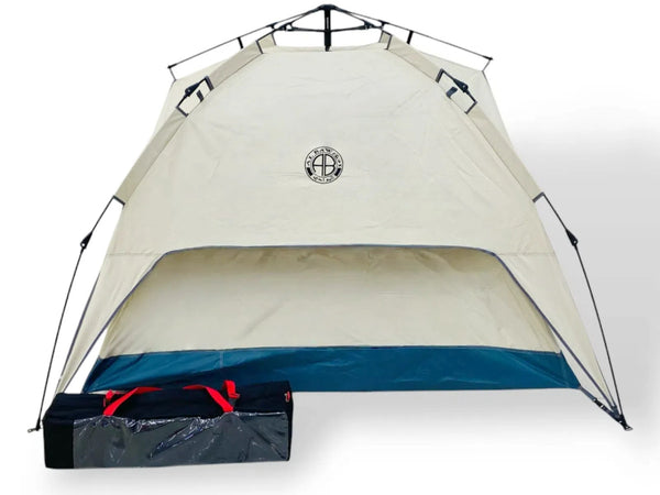Camping Pop Up Tent Automatic Setup 2-In-1 Dome Tent